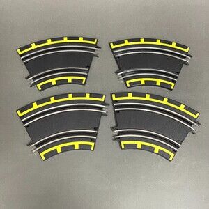 Fast Lane 2015 Toys R Us Car Curved Tracks Replacement Add-on Parts Lot of 4